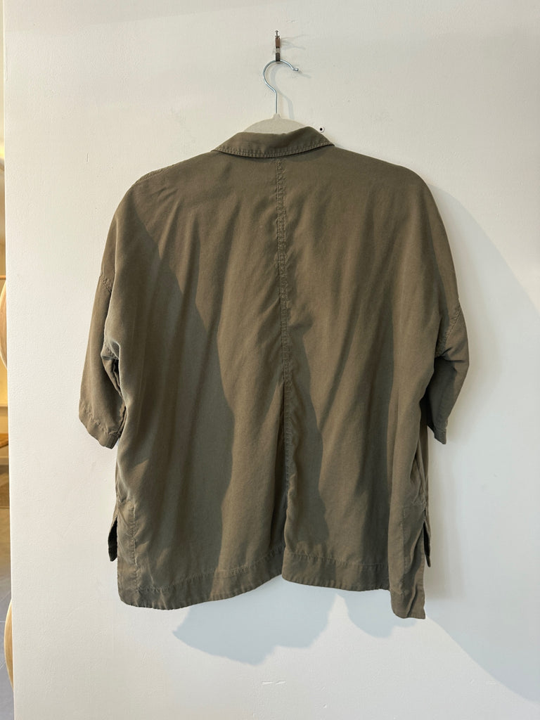 LOOP - Everlane Boxy Button Down Top, Size XS (#437)