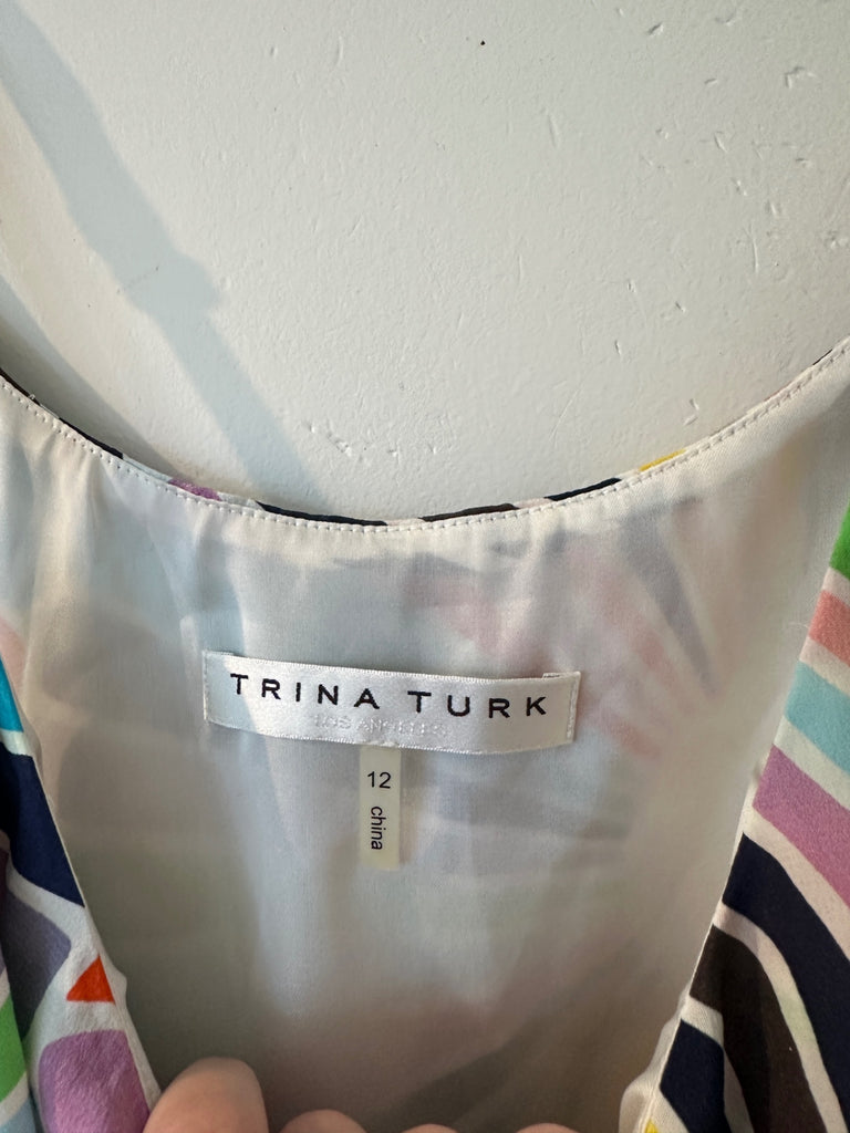 LOOP - Trina Turk Belted Dress, Size 12 (#244)