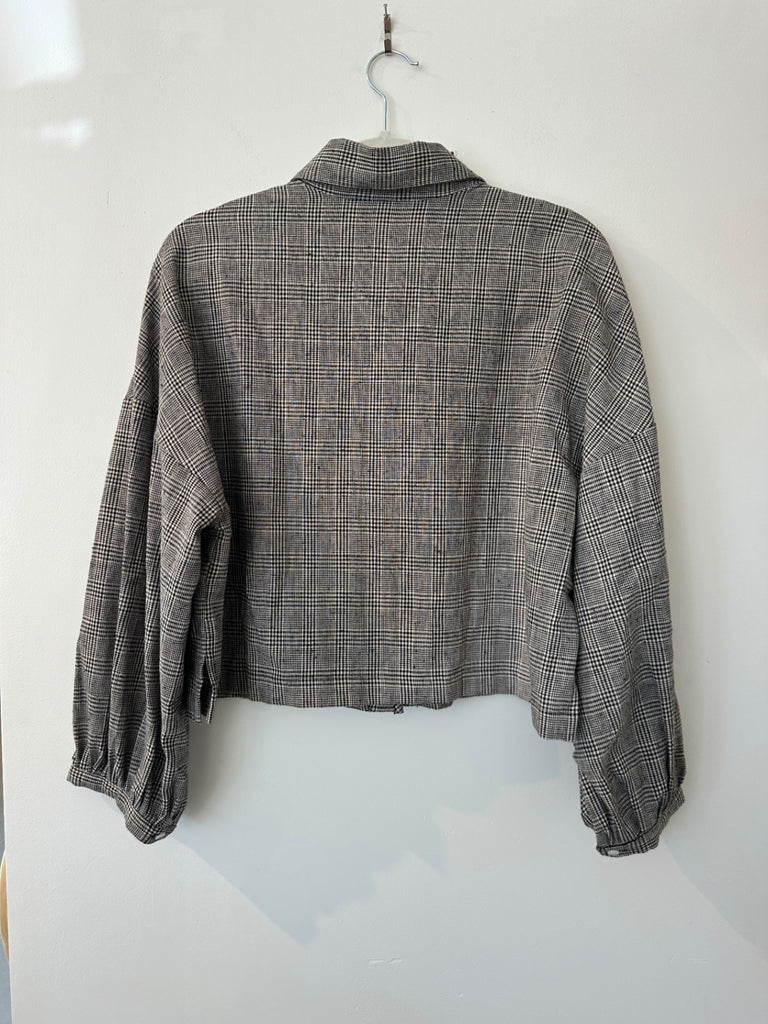 LOOP - Beaton Plaid Button Down, Size L (#41)