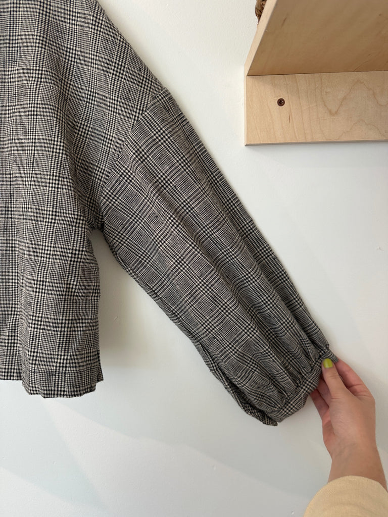 LOOP - Beaton Plaid Button Down, Size L (#41)