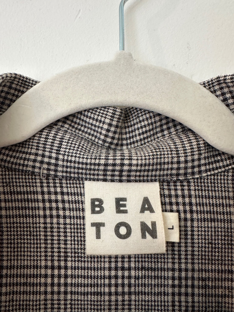 LOOP - Beaton Plaid Button Down, Size L (#41)