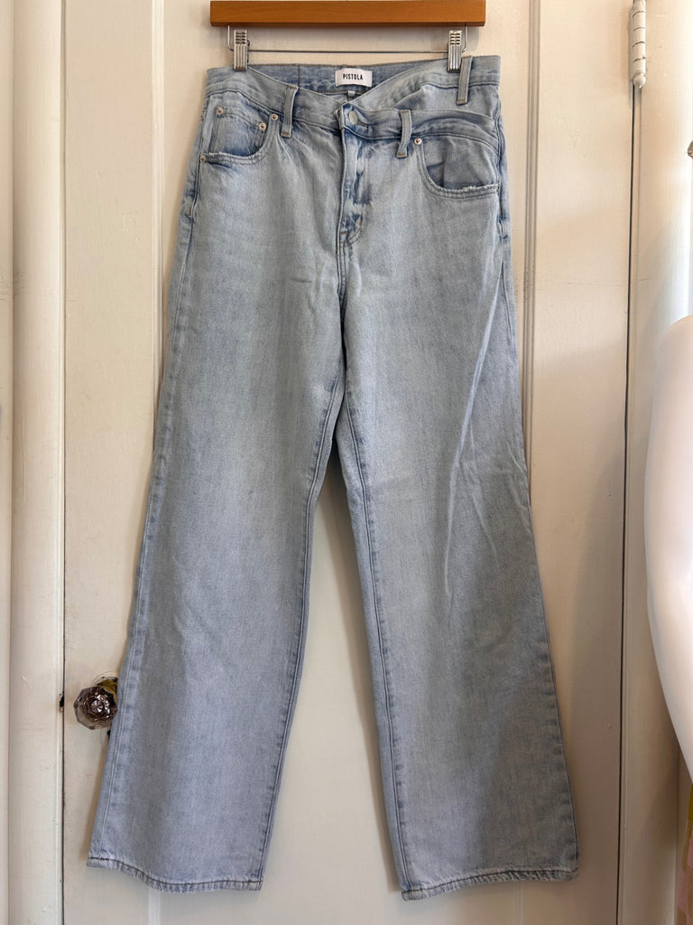 LOOP - Pistola Bobbie Crossover Jeans in Rennie, Sz. 27 (#137)