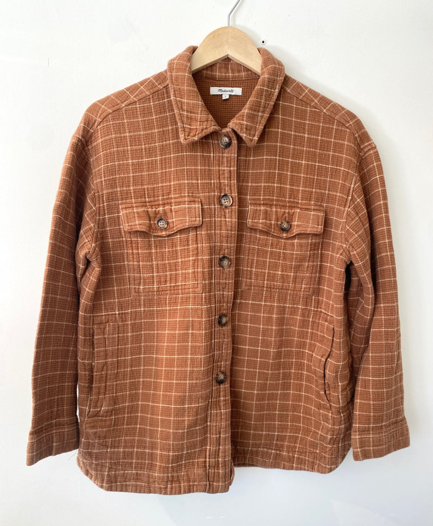 LOOP - Madewell Shacket with Pockets, Sz L (#19)