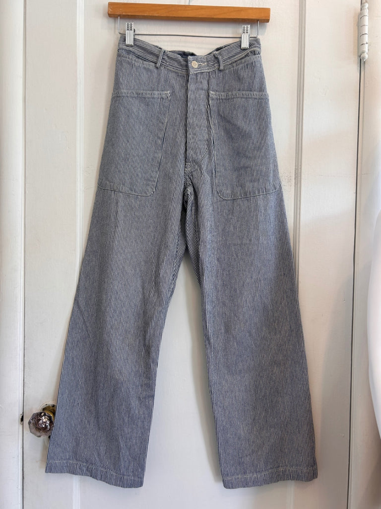 LOOP - As Ever NYC Brancusi Pant in Engineer Stripe, ~25 (#137)