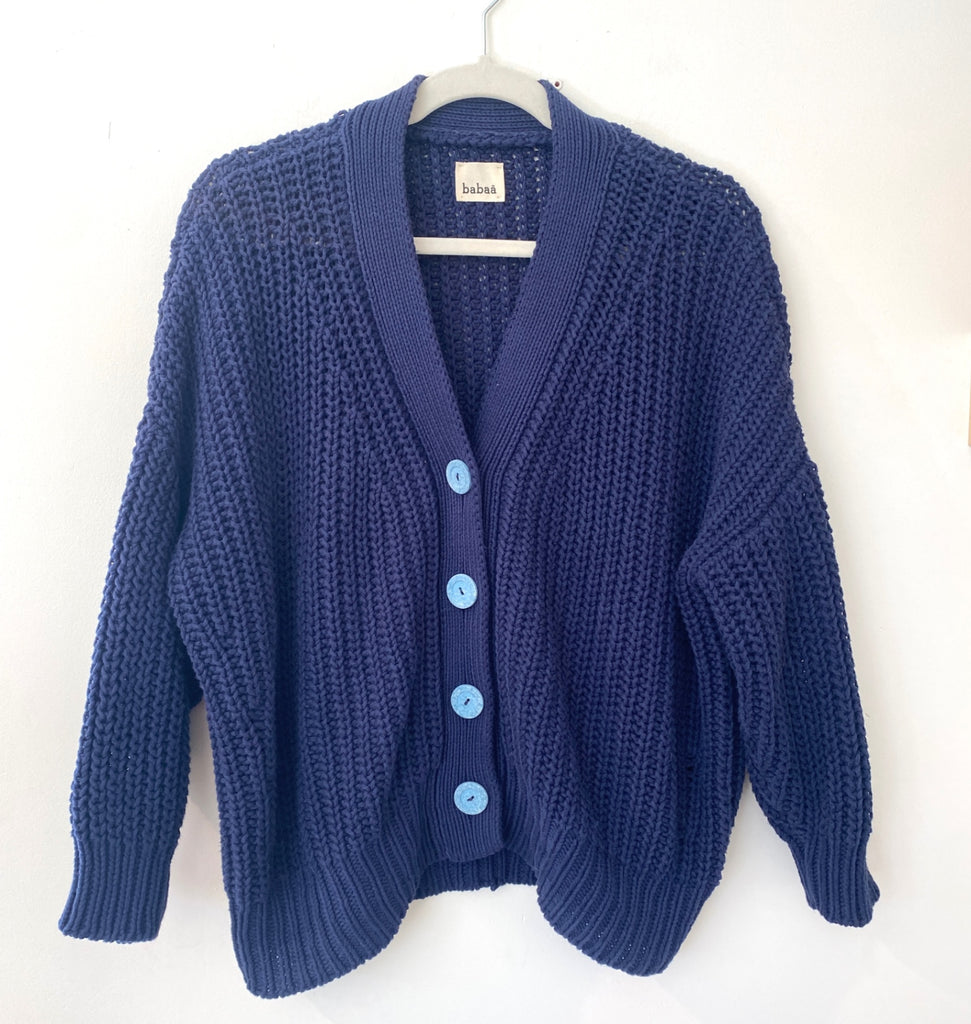 LOOP - Babaa Cotton Cardigan No. 18, One Size (#443)