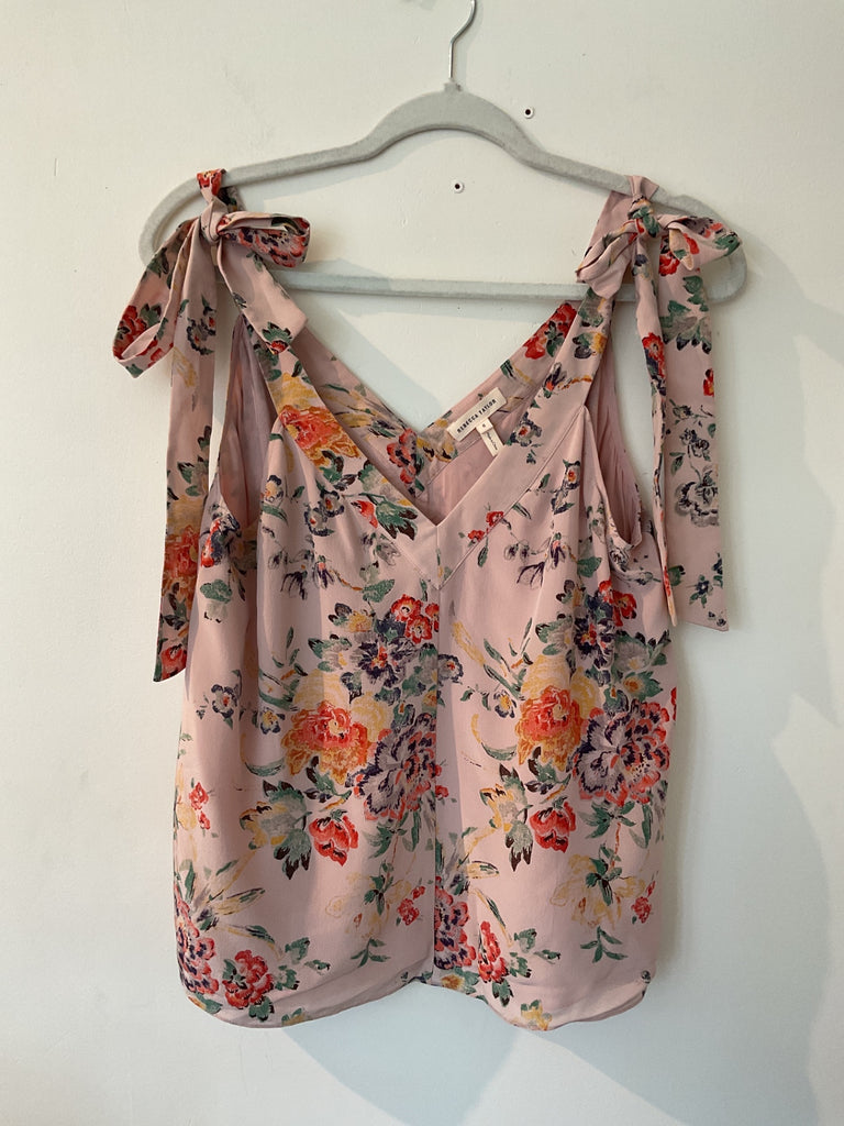 LOOP - Rebecca Taylor Floral Silk Tank (#52)
