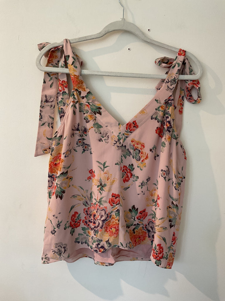 LOOP - Rebecca Taylor Floral Silk Tank (#52)