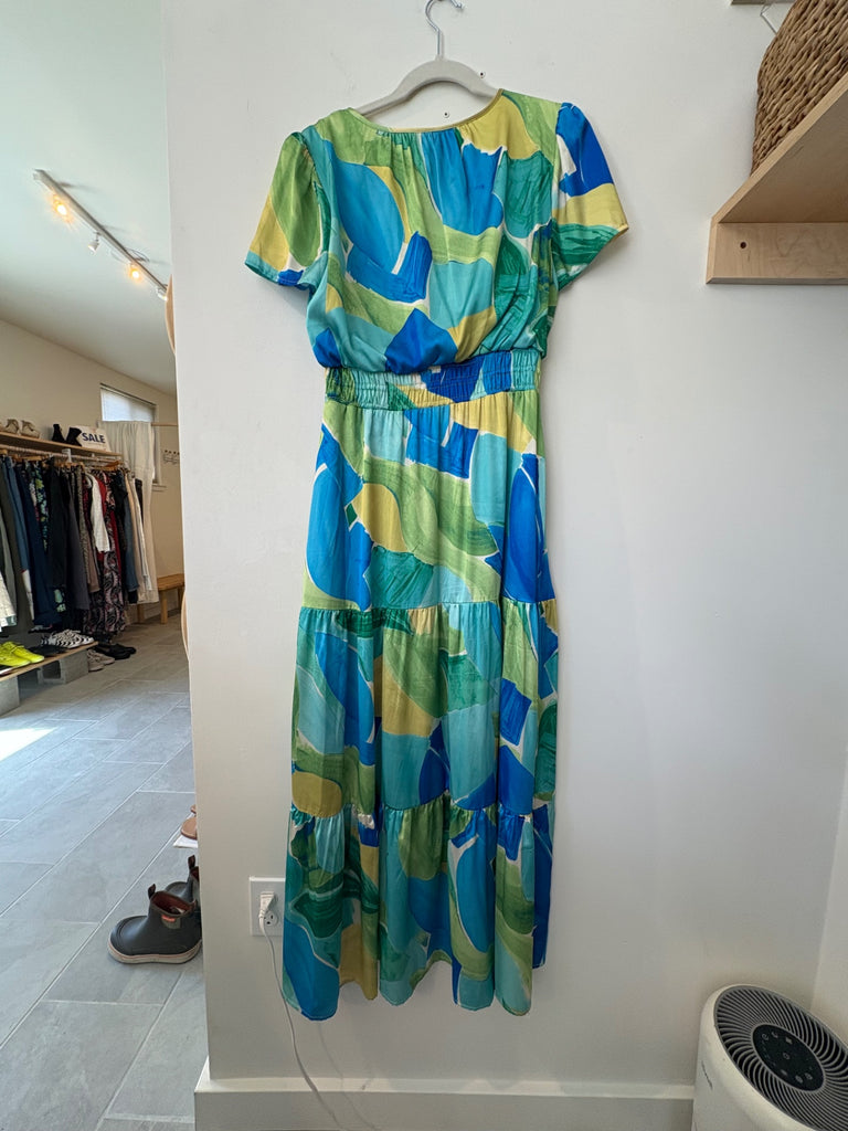 LOOP- Nicole Miller Maxi Dress, Size S (#393)