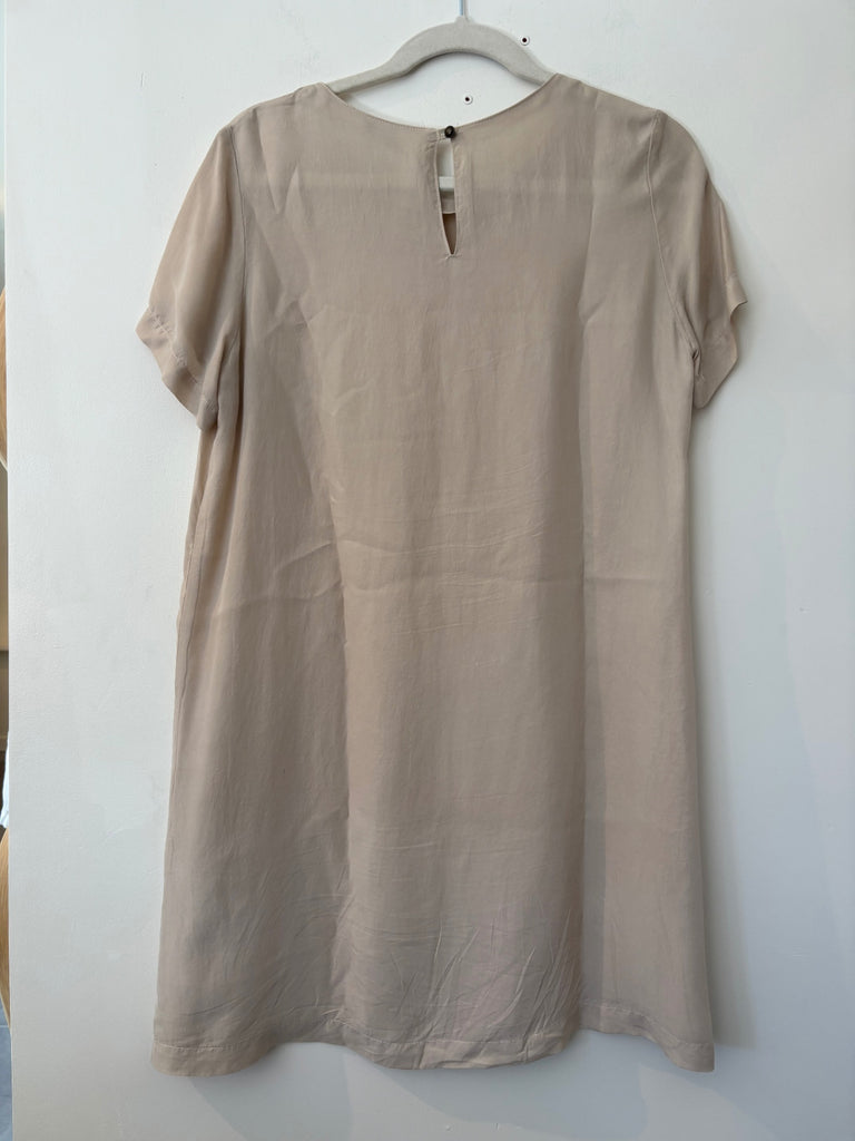LOOP - Systemaction Silk Shift Dress, Size M (#393)