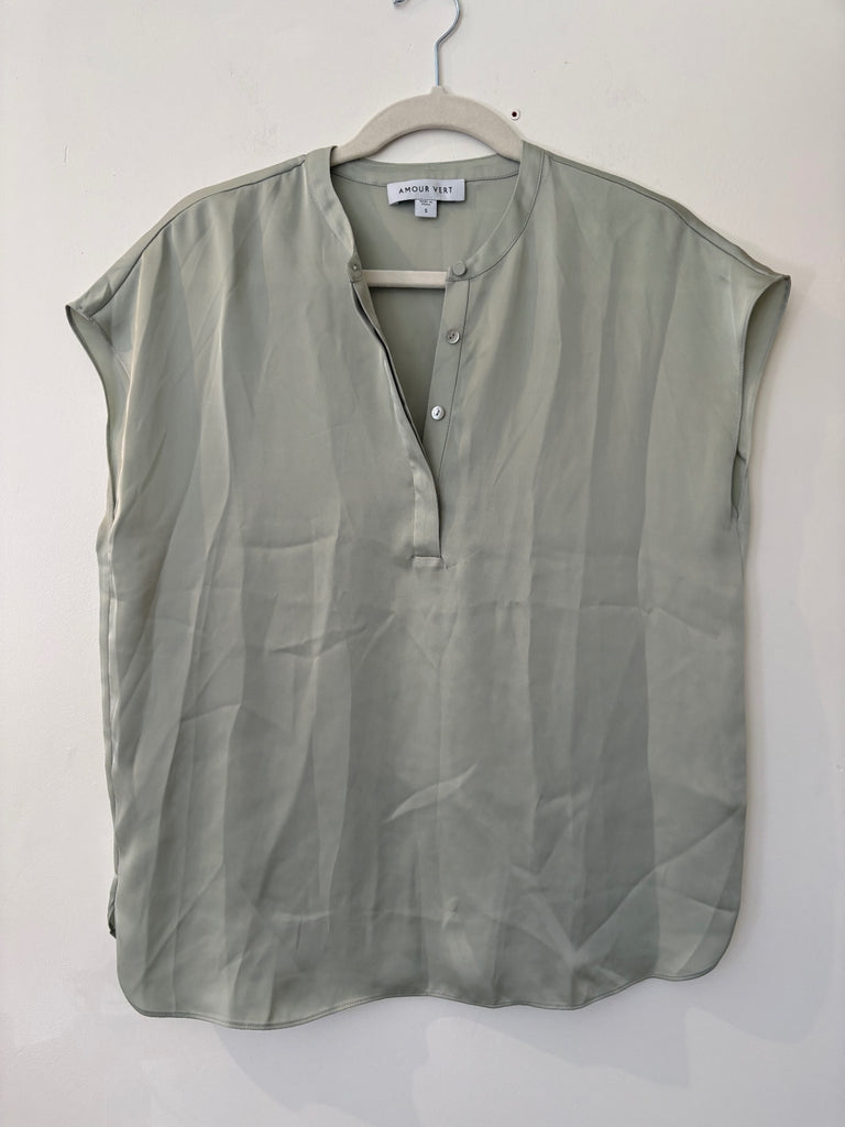 LOOP- Amour Vert Blouse, Size S (#393)