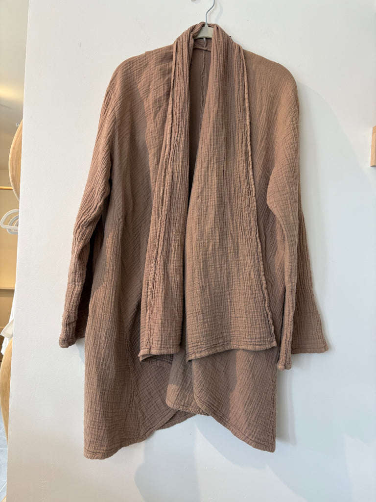 LOOP- Long Gauze Open Jacket, no tag (#18)
