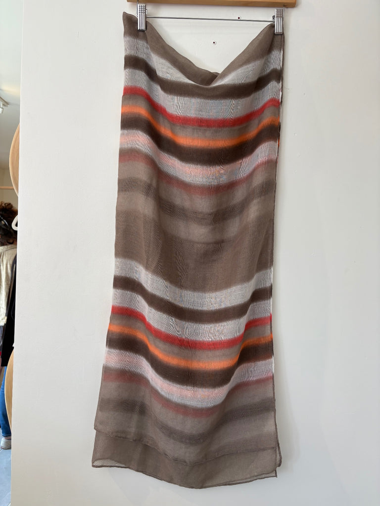 LOOP- Lightweight Striped Scarf (#435)