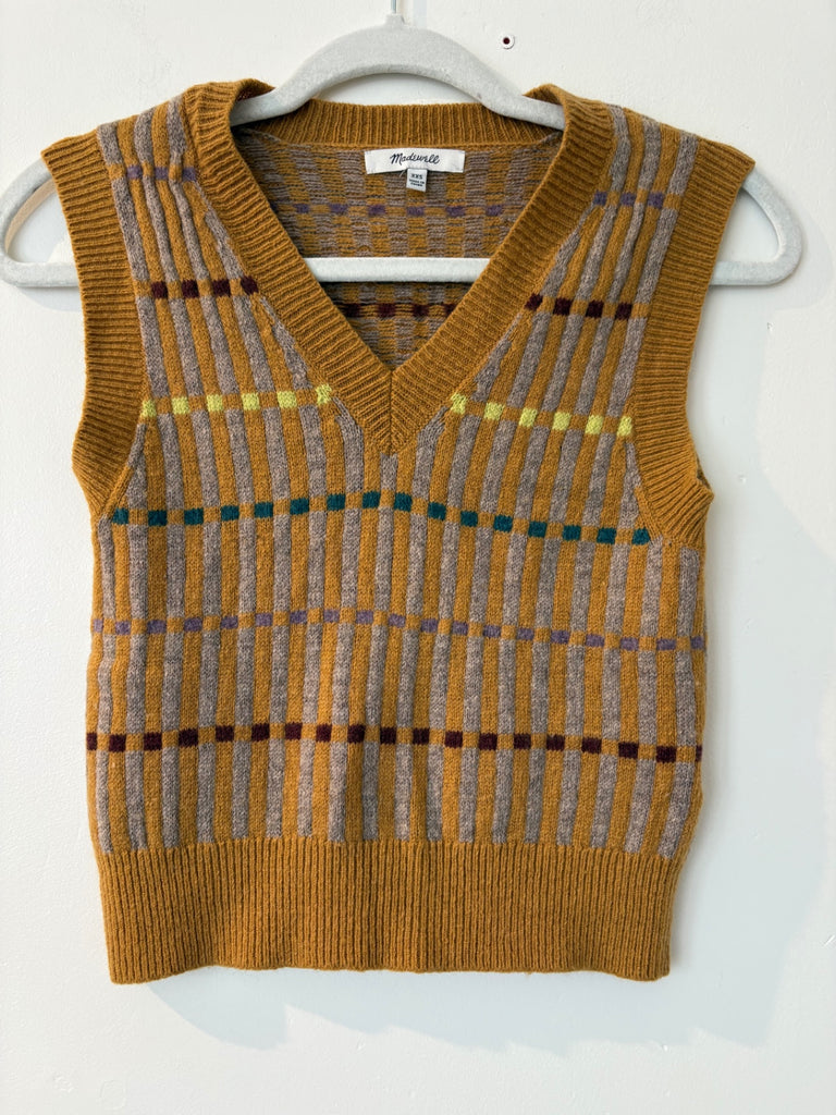 LOOP- Madewell Sweater Vest, Size XXS (#407)