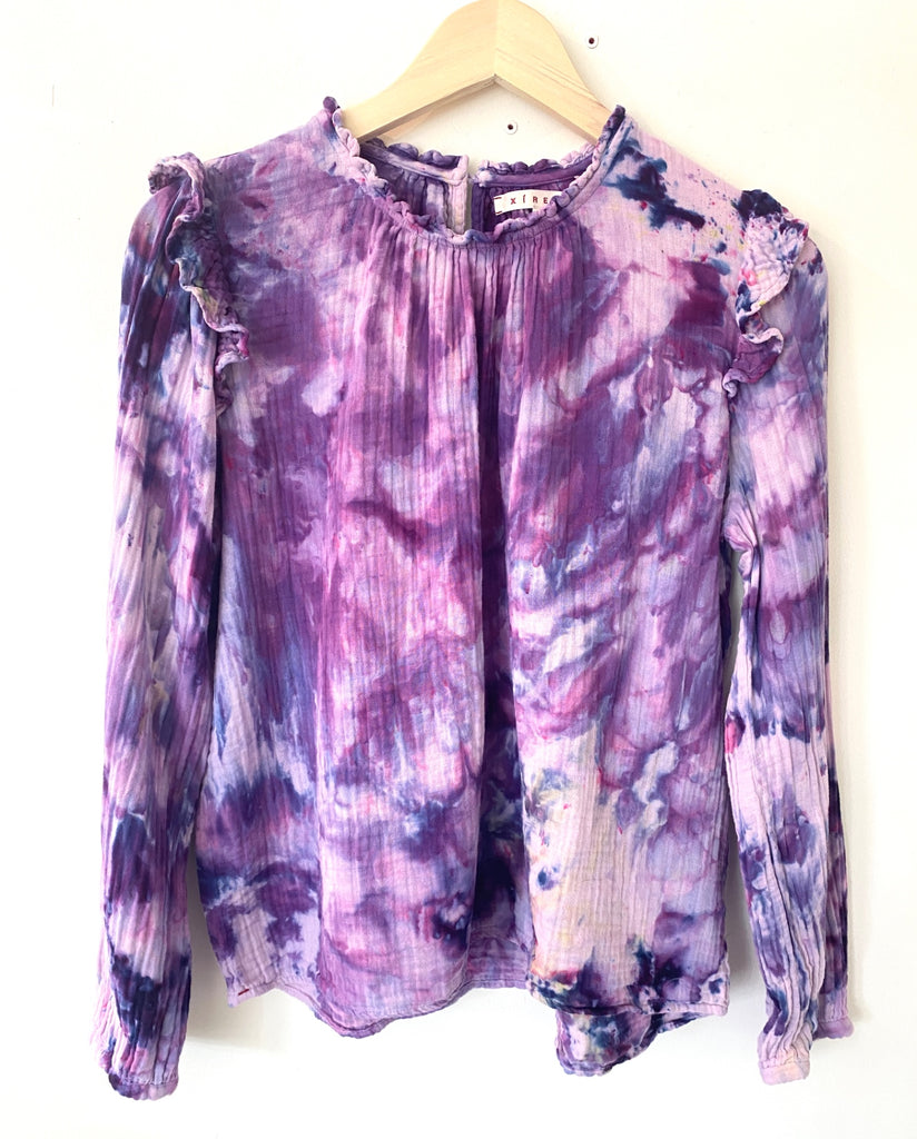 Hipcheck - Ice Dyed Cotton Top, Xirena, Sz M