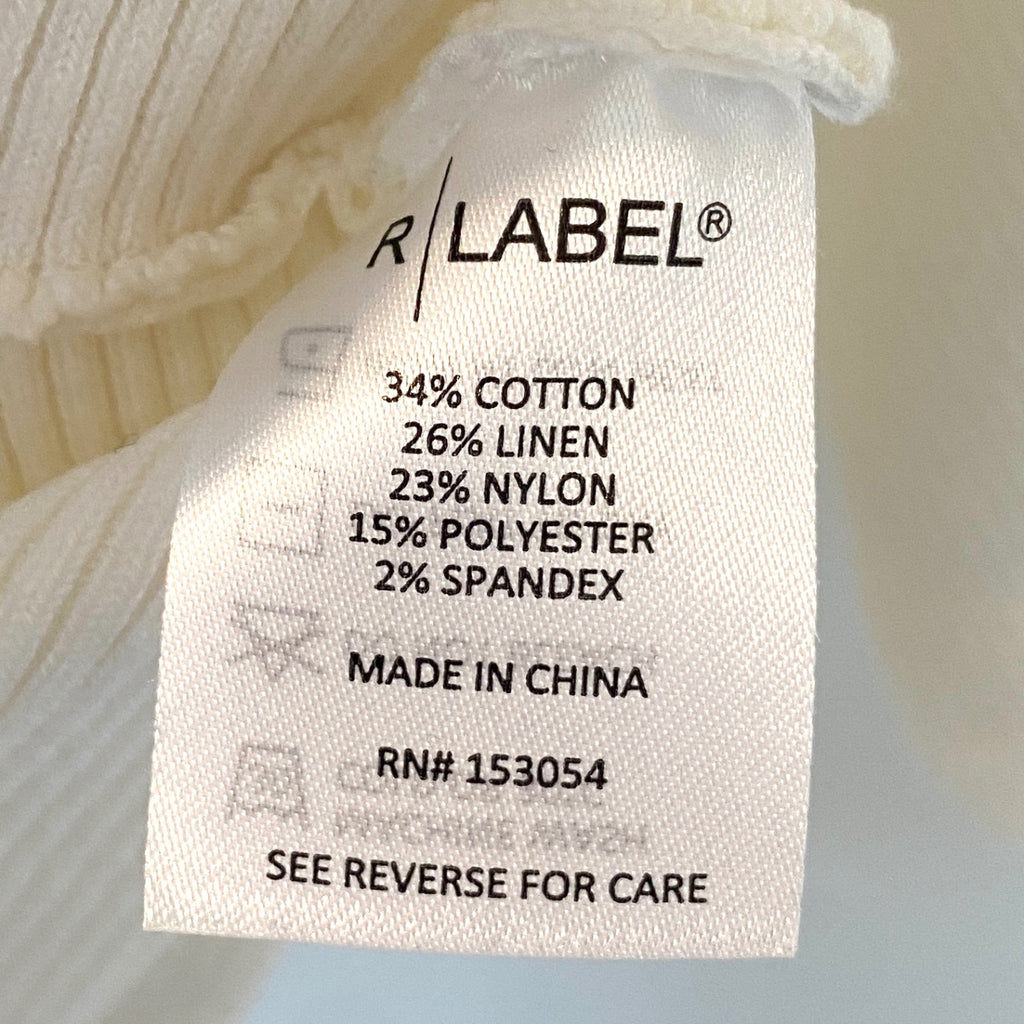 LOOP - R Label Ribbed Top, Sz S/M (#52)