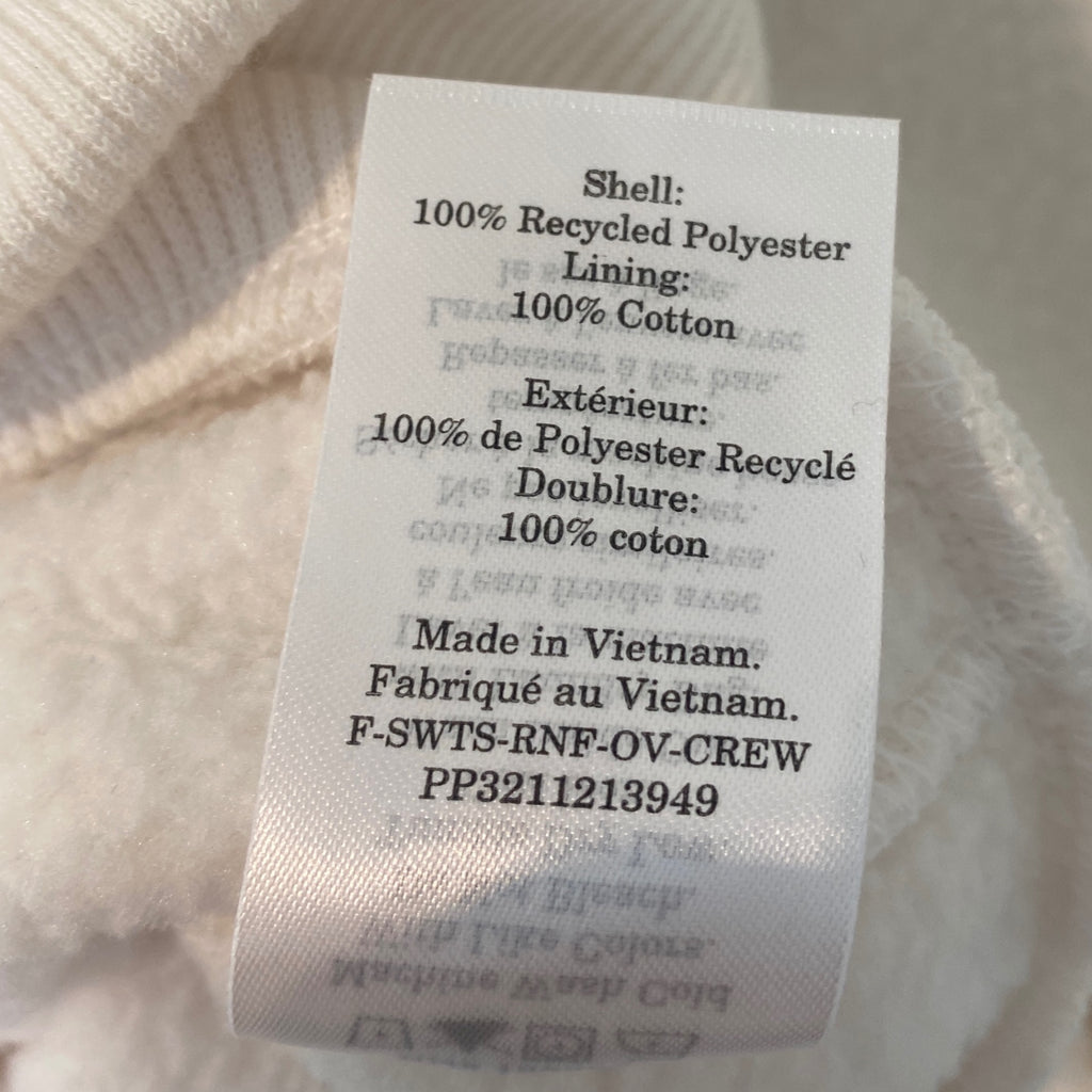 LOOP - Everlane Teddy Fleece Crewneck, Sz XS (#235)