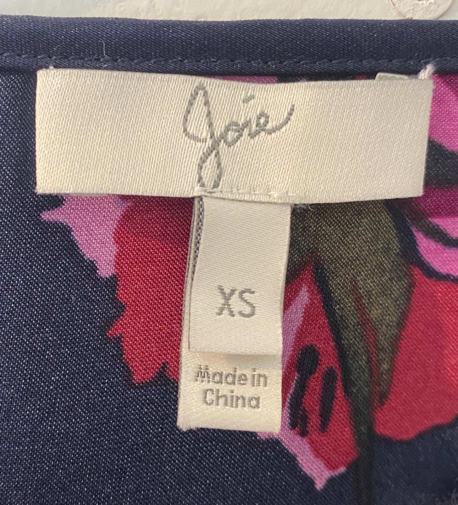 LOOP - Joie Floral Blouse, Sz XS (#444)