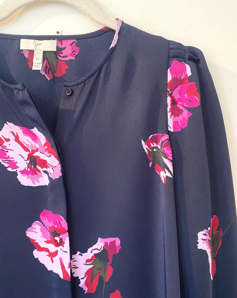 LOOP - Joie Floral Blouse, Sz XS (#444)