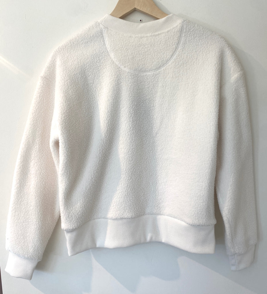 LOOP - Everlane Teddy Fleece Crewneck, Sz XS (#235)