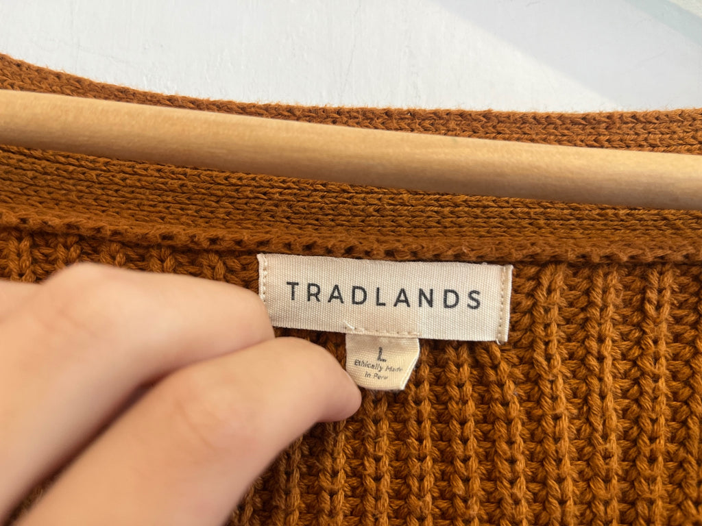 LOOP - Tradlands, Cardigan, Sz L (#448)