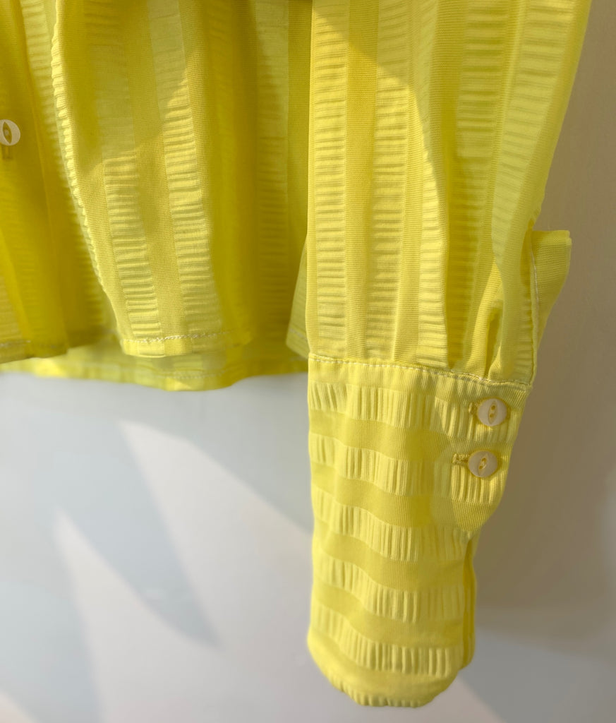 LOOP - Vintage Yellow Blouse, no size (#190)