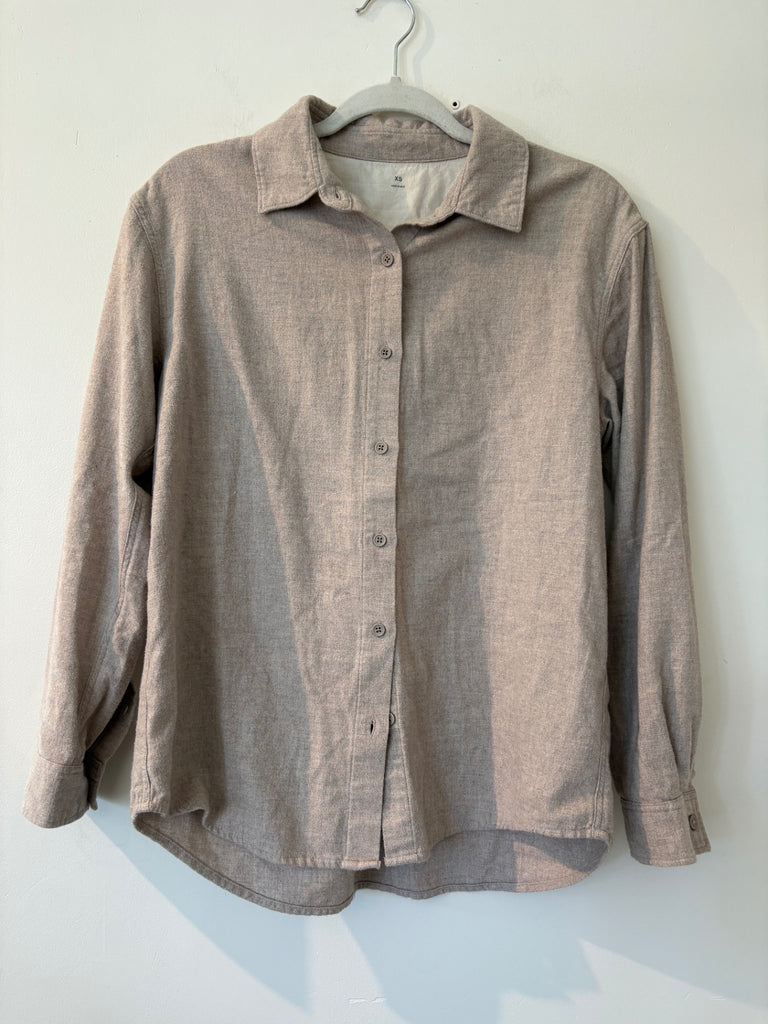 LOOP- Muji Flannel Shirt, Size XS (#51)