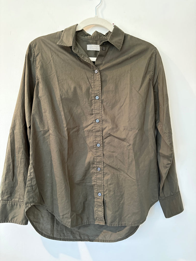 LOOP- Everlane Button-up Blouse, Size 4 (#51)