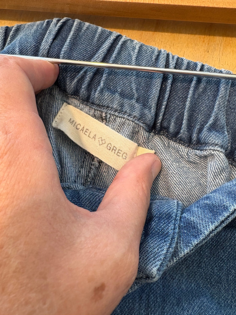 LOOP- Micaela Greg Denim Pants, Size S (#423)