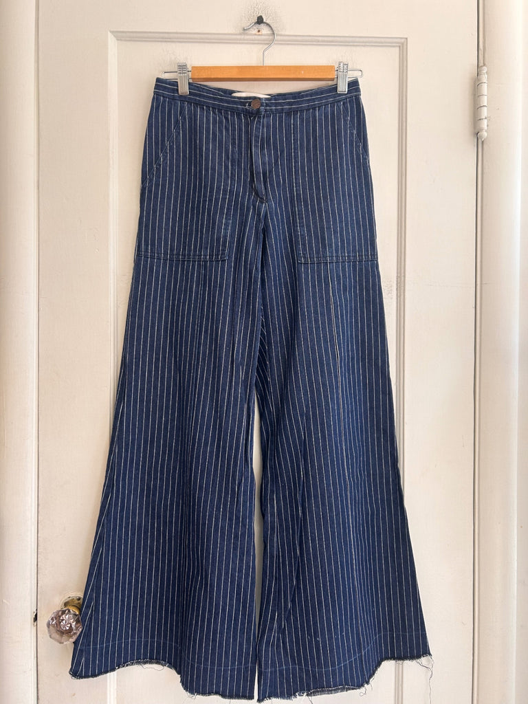 LOOP - Erica Tanov Pinstripe Pants, Sz. 27 (#137)