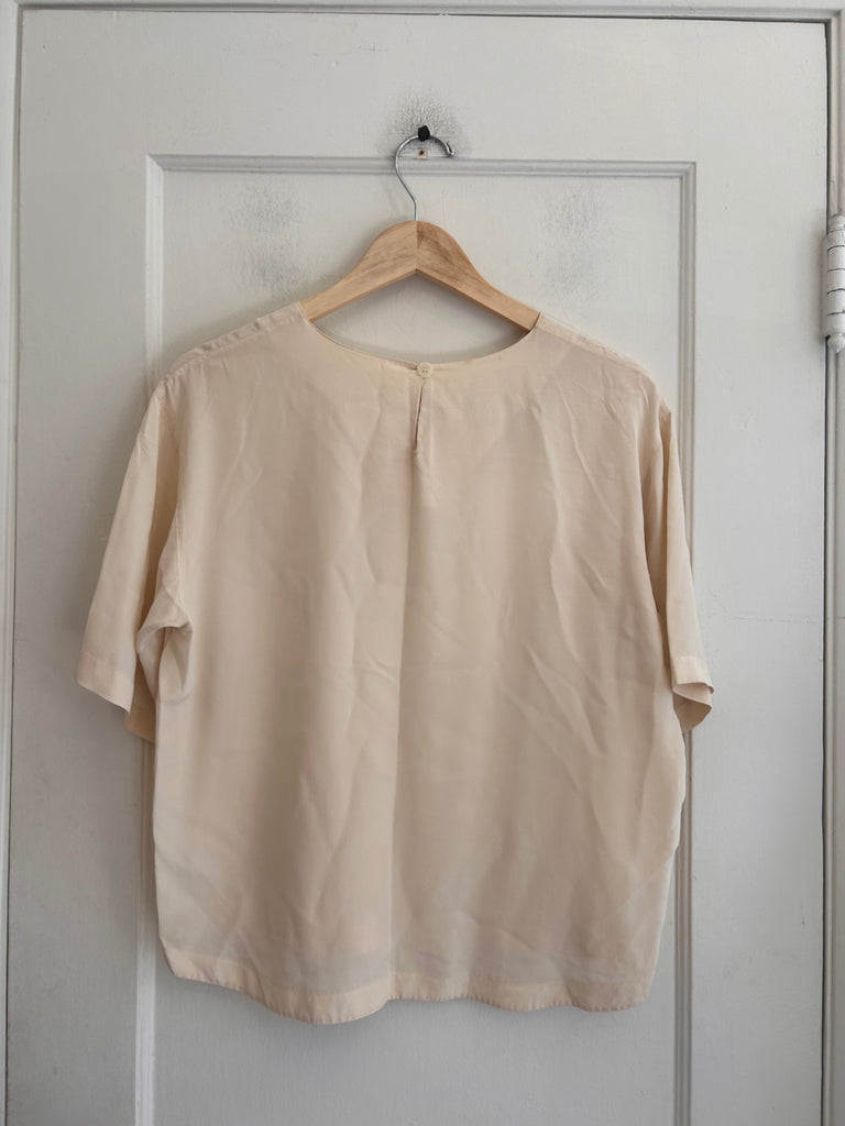 LOOP - Vintage Silk Top, Size S (#50)