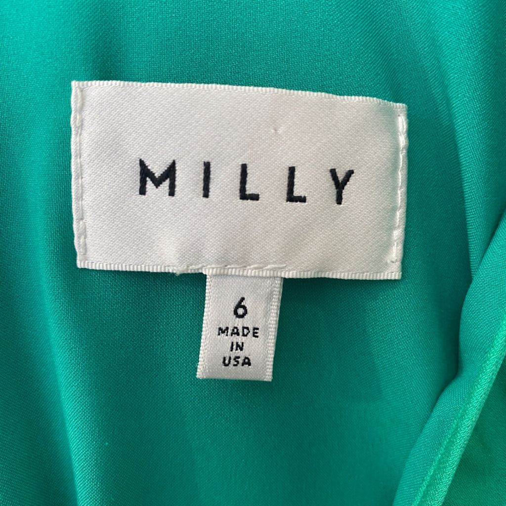 LOOP - Milly Silk Butterfly Mini Dress, Sz 6 (#450)