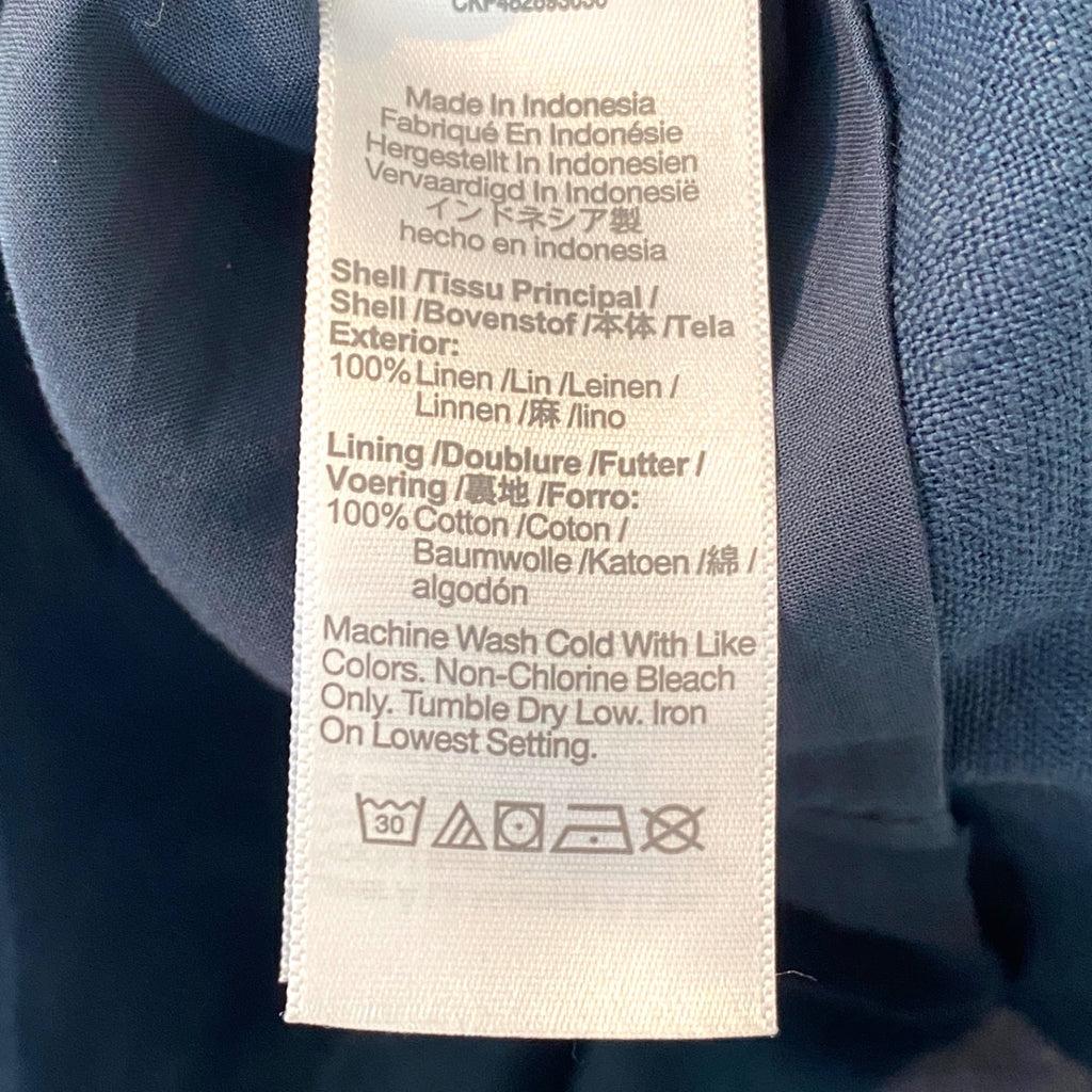 LOOP - Madewell Linen Vest, Sz 12 (#366)