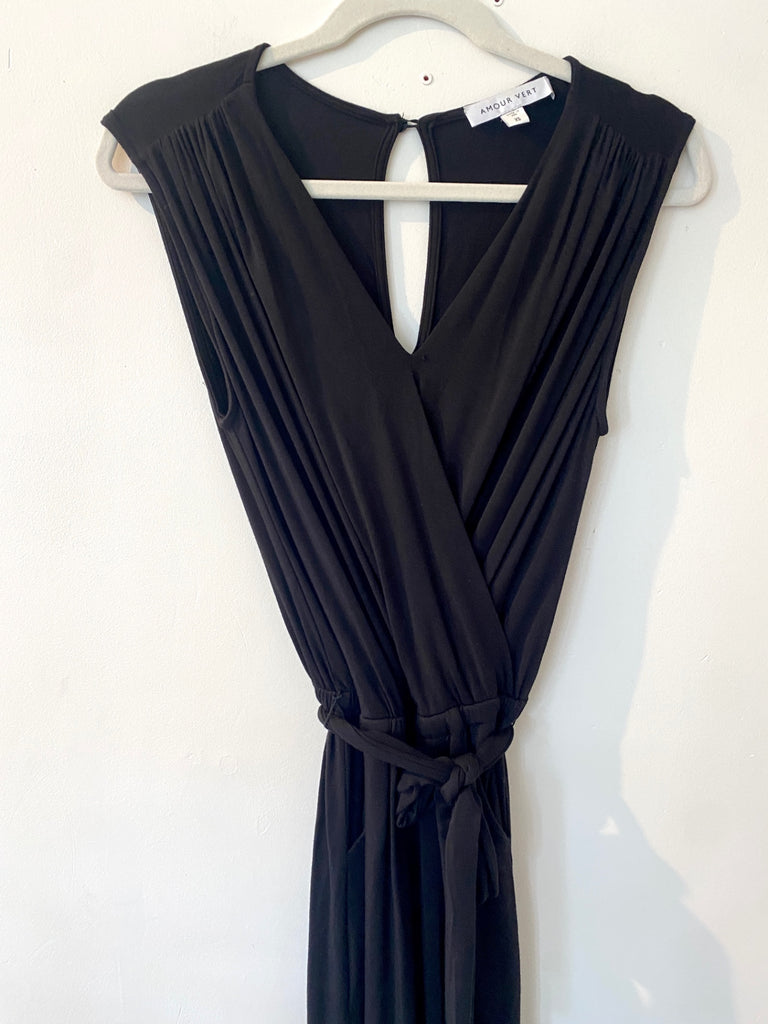 LOOP - Amour Vert Belted Jumpsuit, Sz XS (#7)