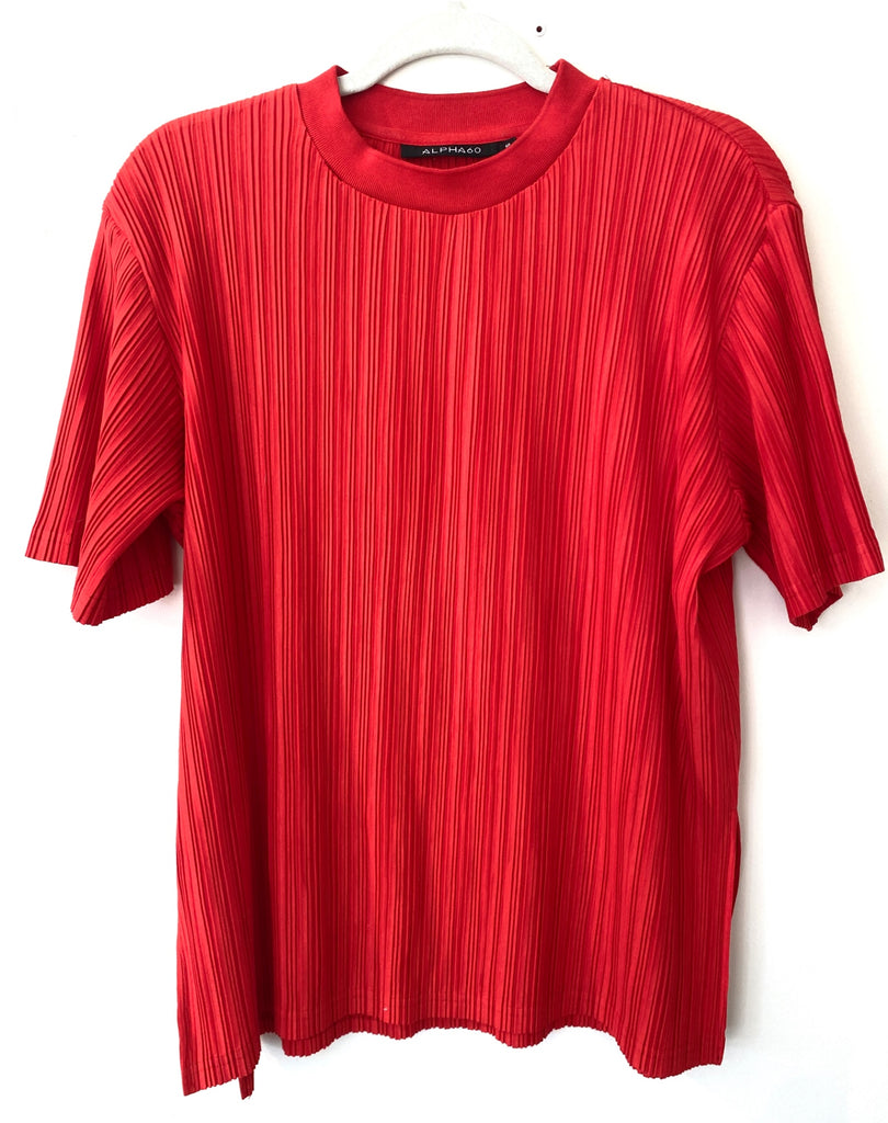 LOOP - ALPHA60 Ribbed Top, Sz S (#360)