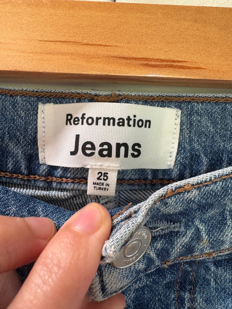 LOOP- Reformation Jeans, Size 25 (#333)