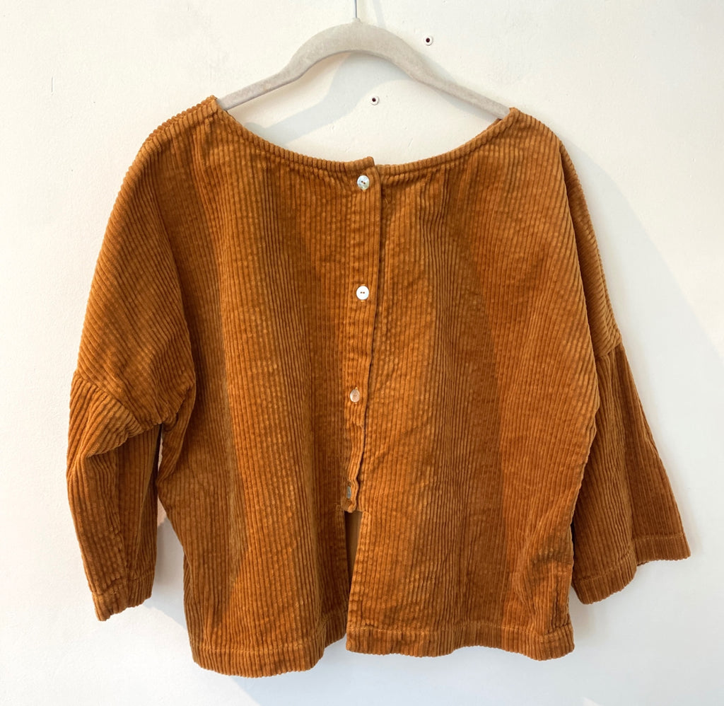 LOOP - Sugar Candy Mountain Corduroy Gwen Top, Sz M (#451)