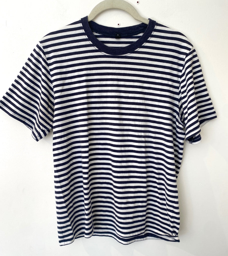 LOOP - Muji Striped Tee, Sz S (#315)