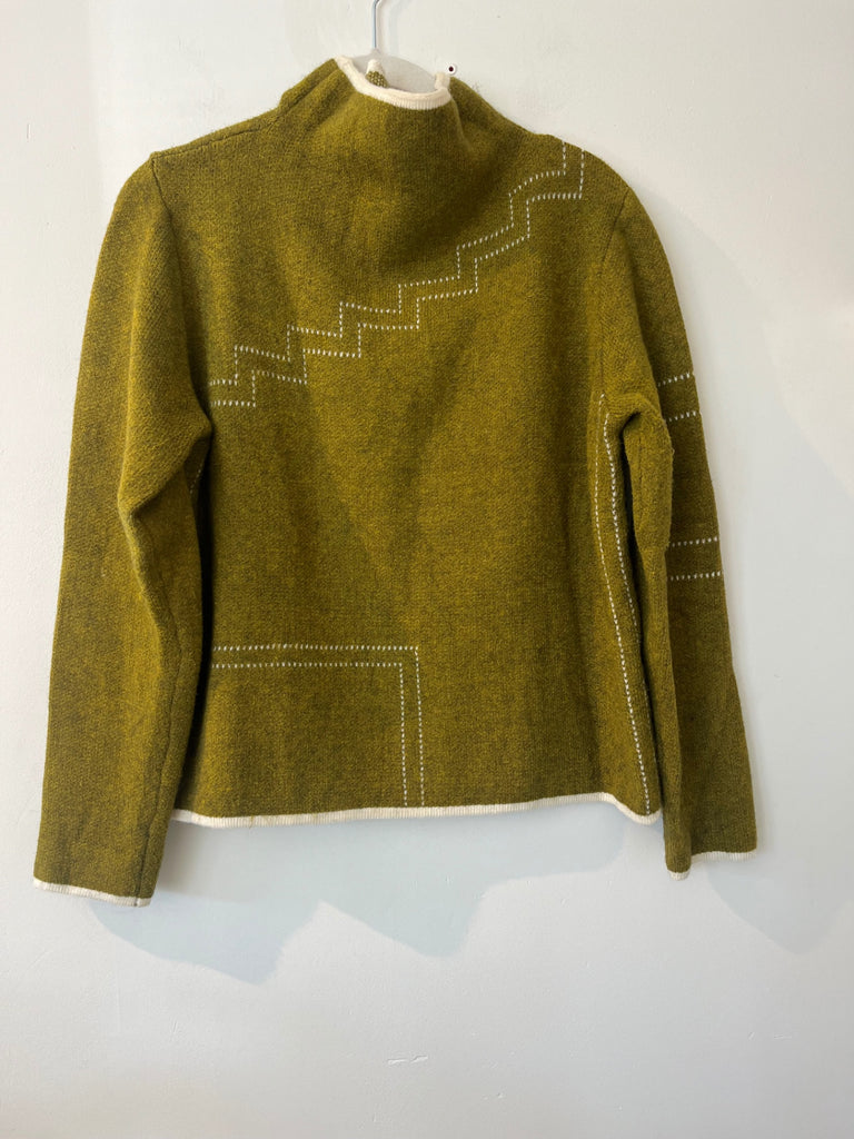 LOOP- Heart, Sweater, Sz S(#414) 