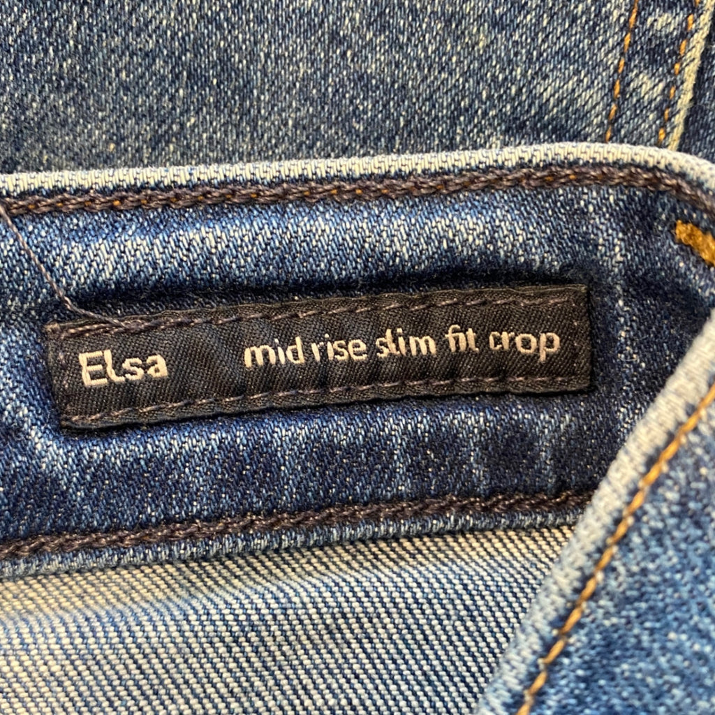 LOOP - Citizens of Humanity Elsa Mid Rise Slim Crop, Sz 29 (#315)