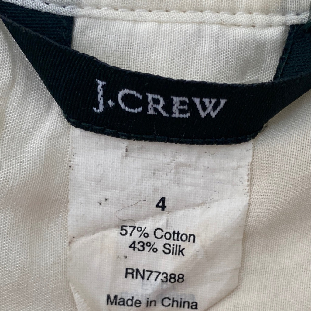 LOOP - J. Crew Ruffled Blouse, Sz 4 (#315)