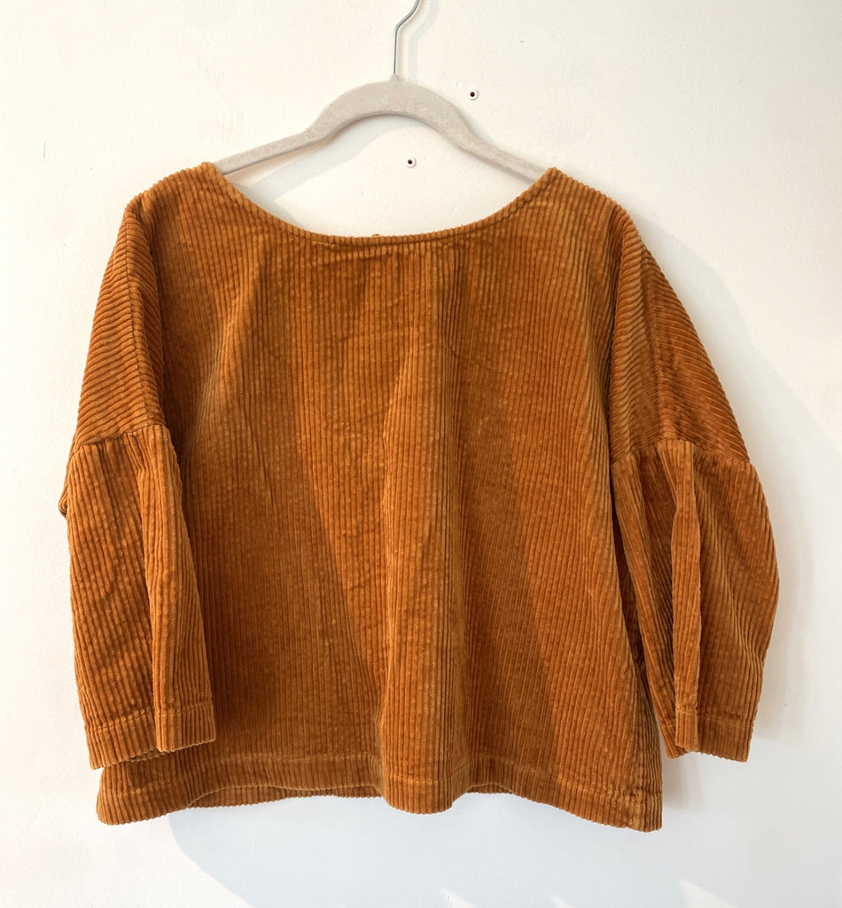 LOOP - Sugar Candy Mountain Corduroy Gwen Top, Sz M (#451)