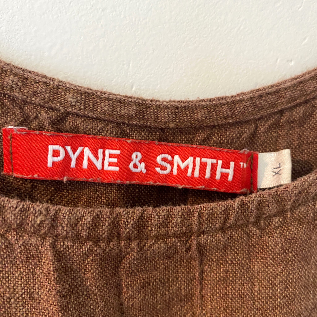 LOOP - Pyne & smith Linen Tunic Dress, Sz XL (#453)