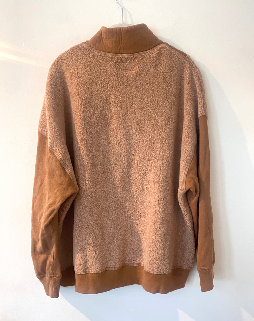LOOP - The Great. Slouch Trail Sweatshirt Fawn, Sz 3 (#453)