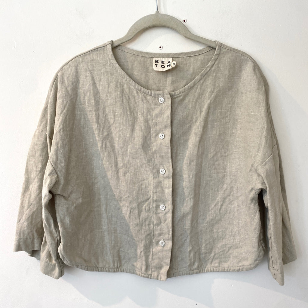 LOOP - Beaton Linen Top, Sz XS (#163)