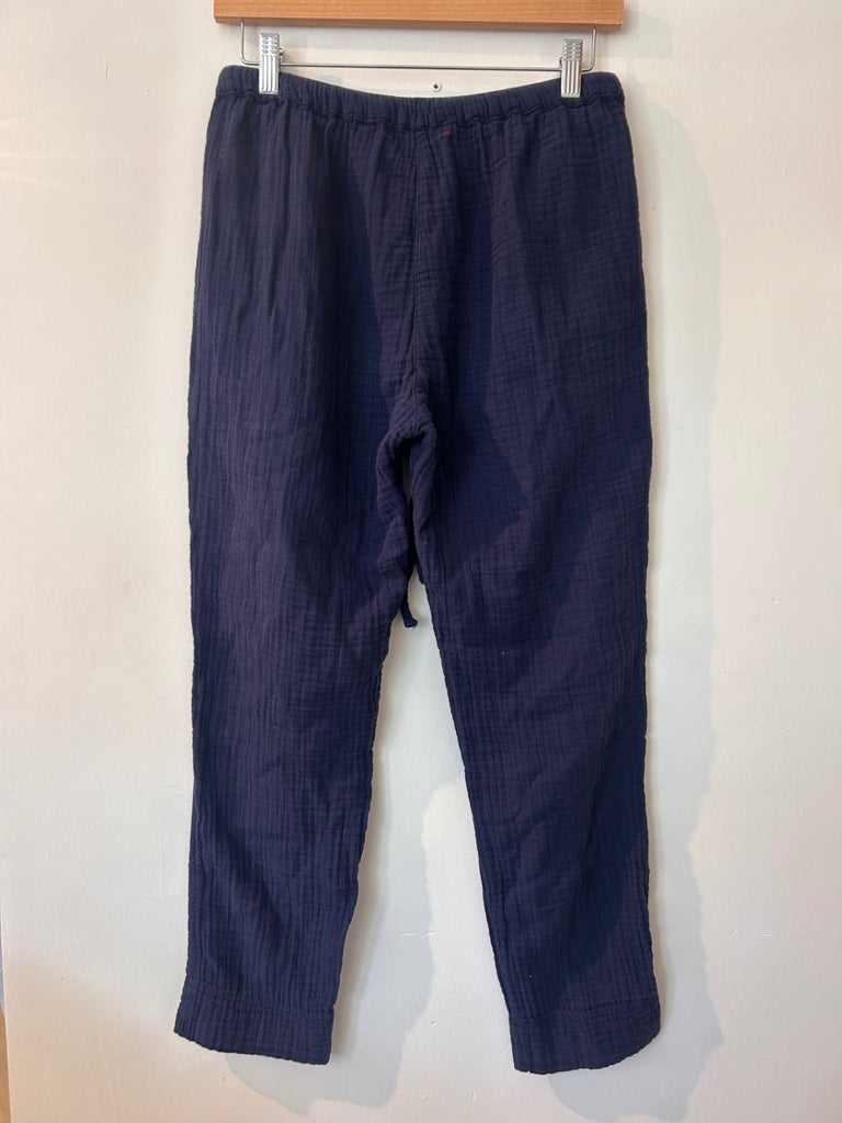 LOOP - Xirena Cotton Gauze Navy Pants, Sz. XS (#130)