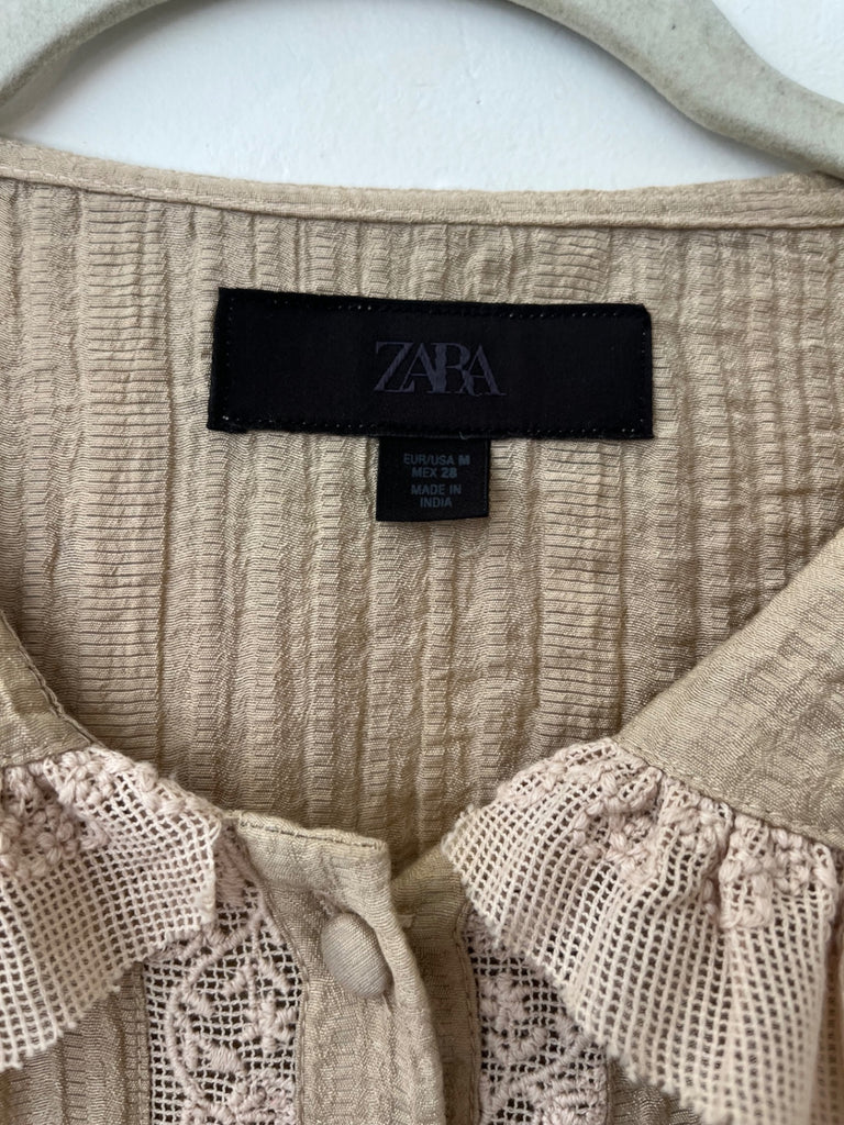 LOOP - Zara, Blouse, Sz M (#122)