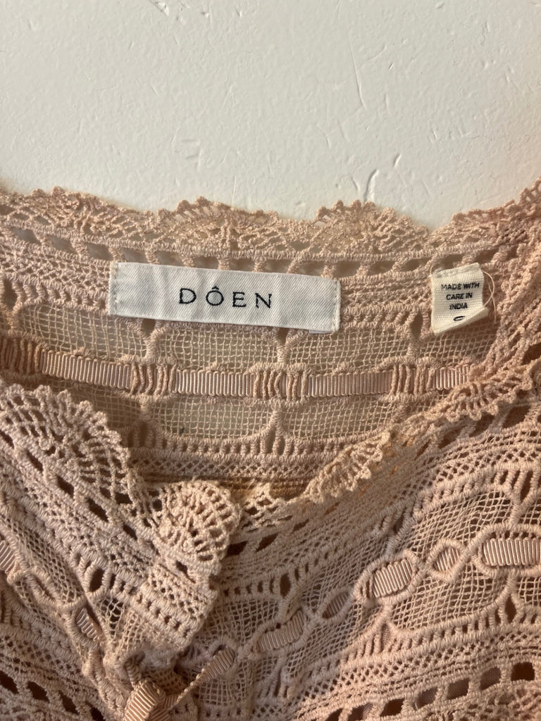 LOOP- Doen, Lace top, Sz S (#122)