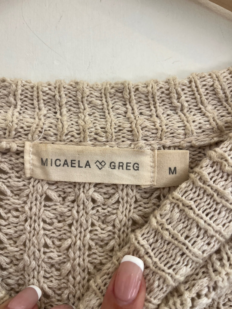 LOOP- Micaela Greg, Sweater, Sz M (#136)
