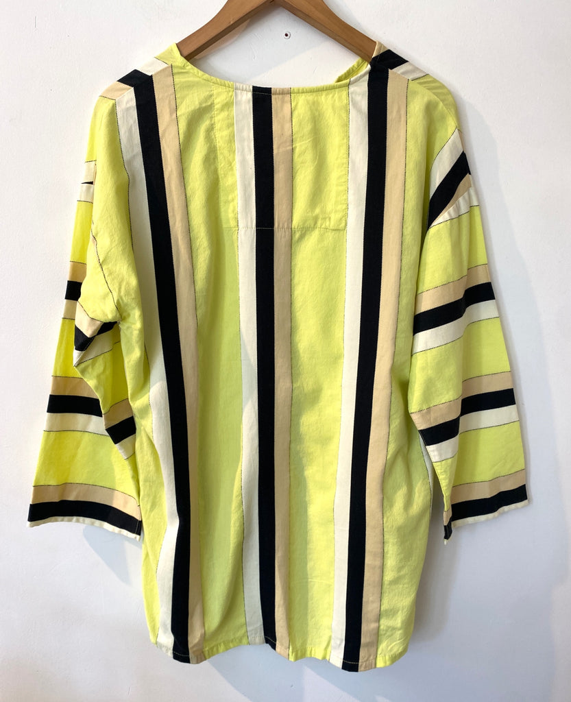LOOP - Ace & Jig Neon Yellow Top, Sz S (#248)