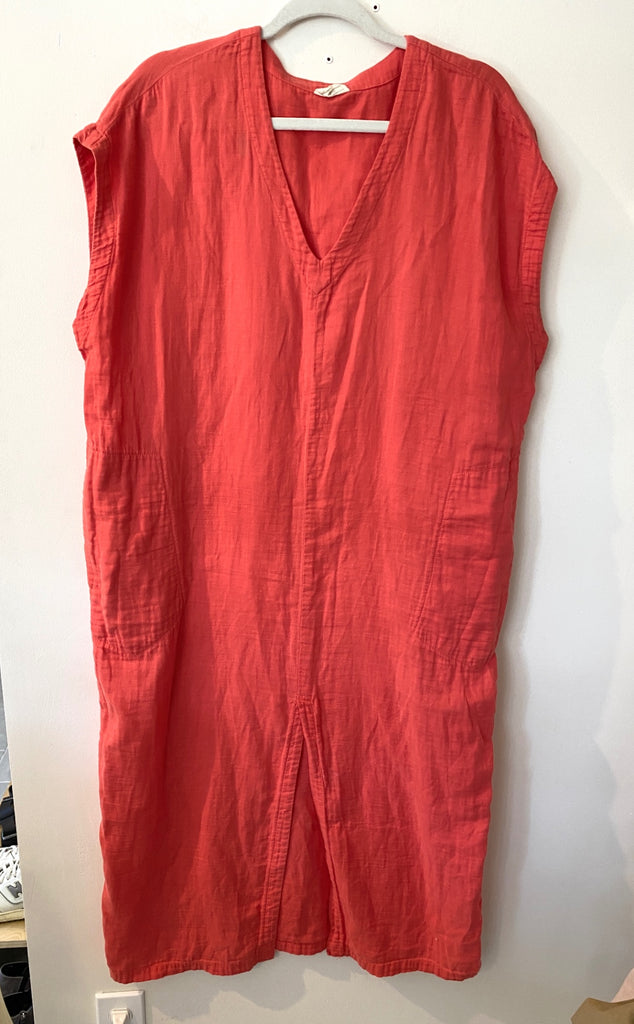 LOOP - Curator Cotton Gauze Dress, Sz S/M (#248)
